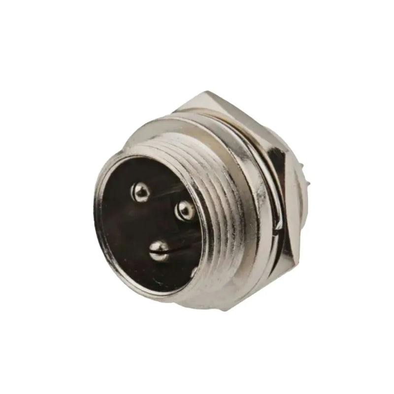 3 Pin Microphone Panel Male Connector