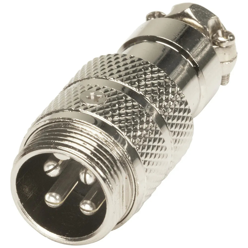 4 Pin Line Male Microphone Connector — Universal Electronics