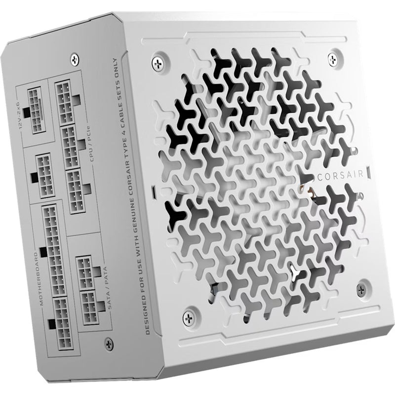 Corsair RMe Seriesâ„¢ RM1000e - Fully Modular Low-Noise ATX Power Supply - White (AU), Cybenetics Gold, ATX12V 3.1, 2x PATA, 2x EPS, 6x SATA, 3x PCIe