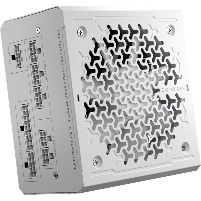Corsair RMe Seriesâ„¢ RM750e - Fully Modular Low-Noise ATX Power Supply - White (AU), Cybenetics Gold, ATX12V 3.1, 2x PATA, 2x EPS, 6x SATA, 3x PCIe