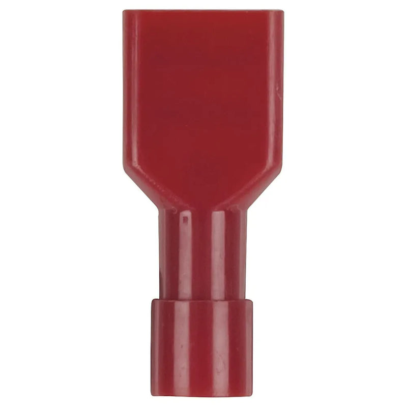 Fully Insulated Female Spade - Red - Pack of 8