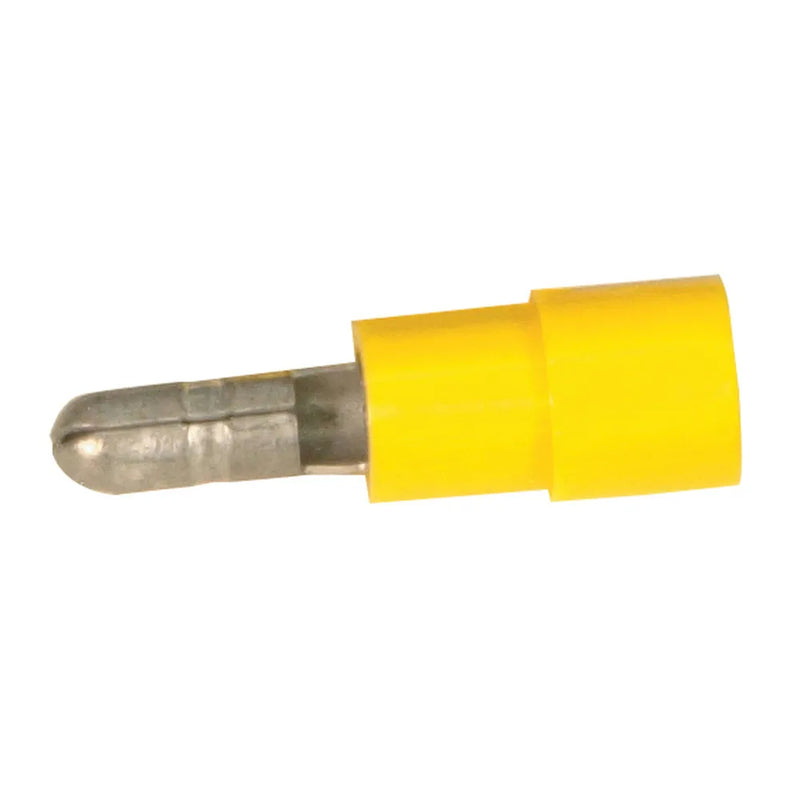4mm Bullet Male - Yellow - Pack of 100