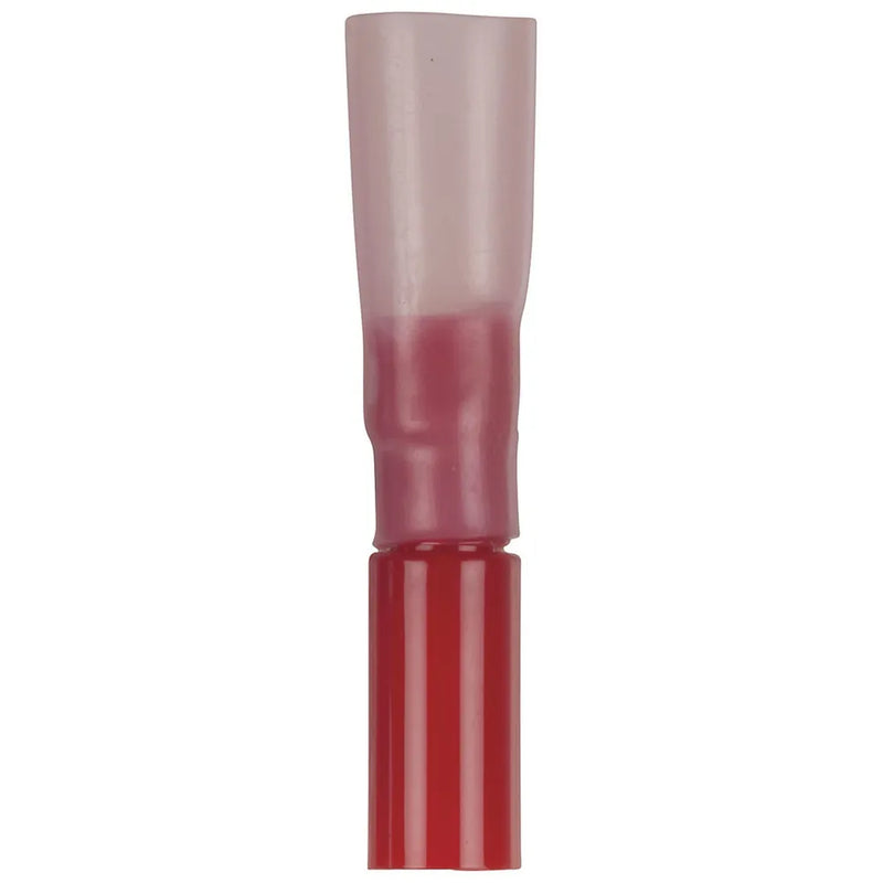4mm Bullet Female - Red - Packet of 8 - Self Sealing Quick Connectors