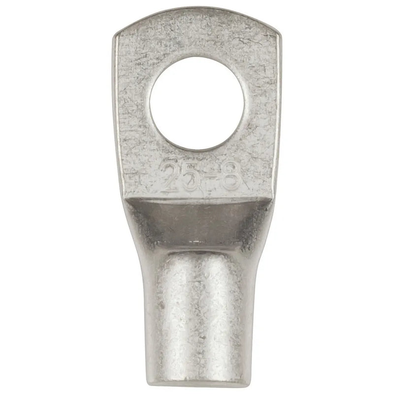 8mm Non-Insulated Eye Terminal 25mm2 4AWG Pack of 4
