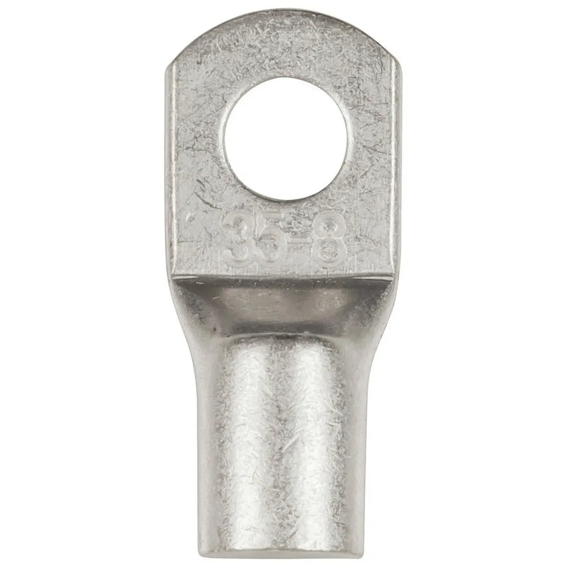 8mm Non-Insulated Eye Terminal 35mm2 2AWG Pack of 4