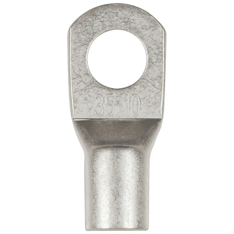 10mm Non-Insulated Eye Terminal 35mm2 2AWG Pack of 2