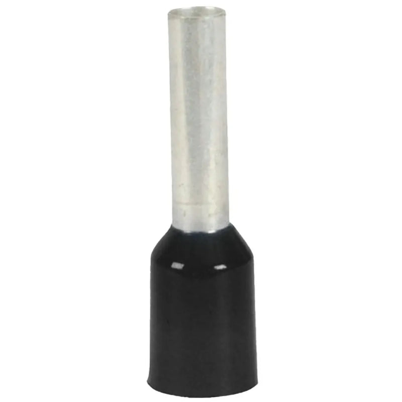 Black Ferrule Crimp Terminal 10AWG Pack of 10