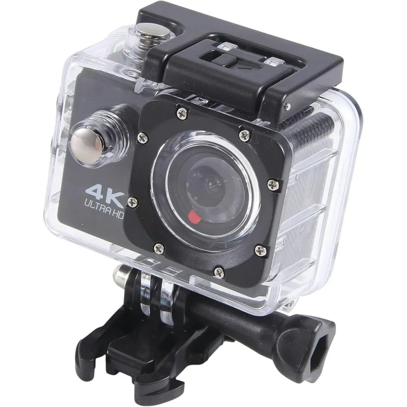 Action Camera with LCD 4K UHD