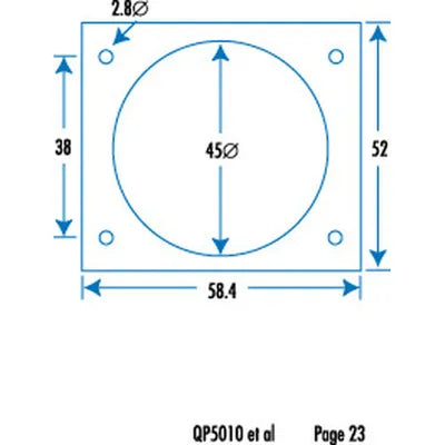 0- 1mA MU45 Panel Meter - Moving Coil Type