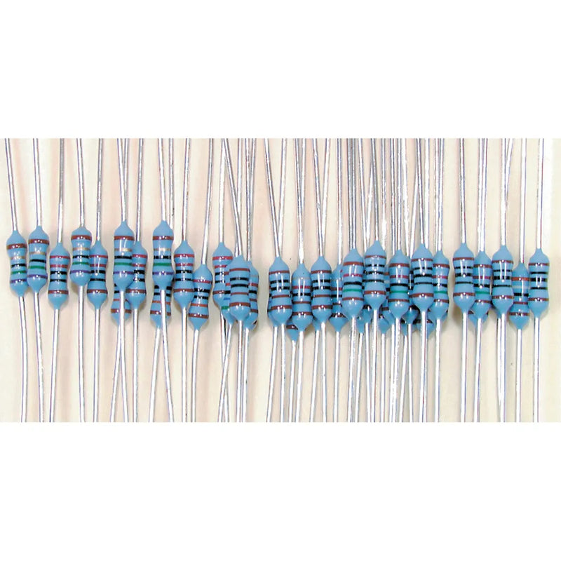 1/2W 1% Mini Size Metal Film Resistor Pack - 300 Pieces