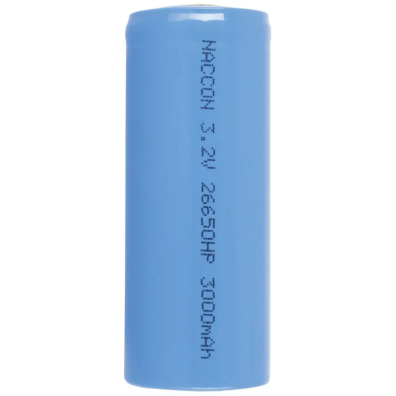26650 LiFePO4 Battery 3000mAh 3.2V