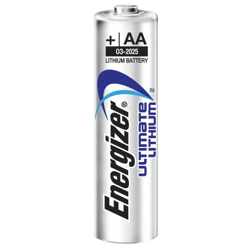Two Pack 1.5V Energizer L91 AA Lithium Batteries