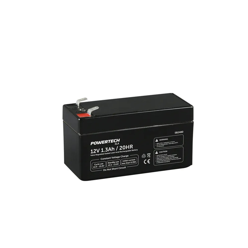12V 1.3Ah Sealed Lead Acid (SLA) Battery
