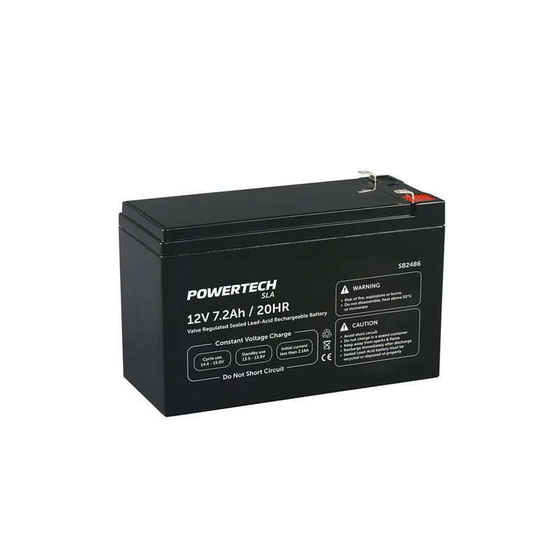 12V 7.2Ah SLA Back-up Battery - NBN/ALARM/UFB