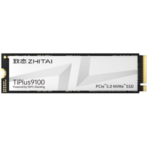 YMTC ZhiTai TiPlus9100 SSD 1TB M.2 2280 YMTC Xtacking 4.0  TLC Chip PCIe™ Gen5 x4，NVMe™ 2.0 12000MB/s 10700MB/s R/W 600 TBW 5Y