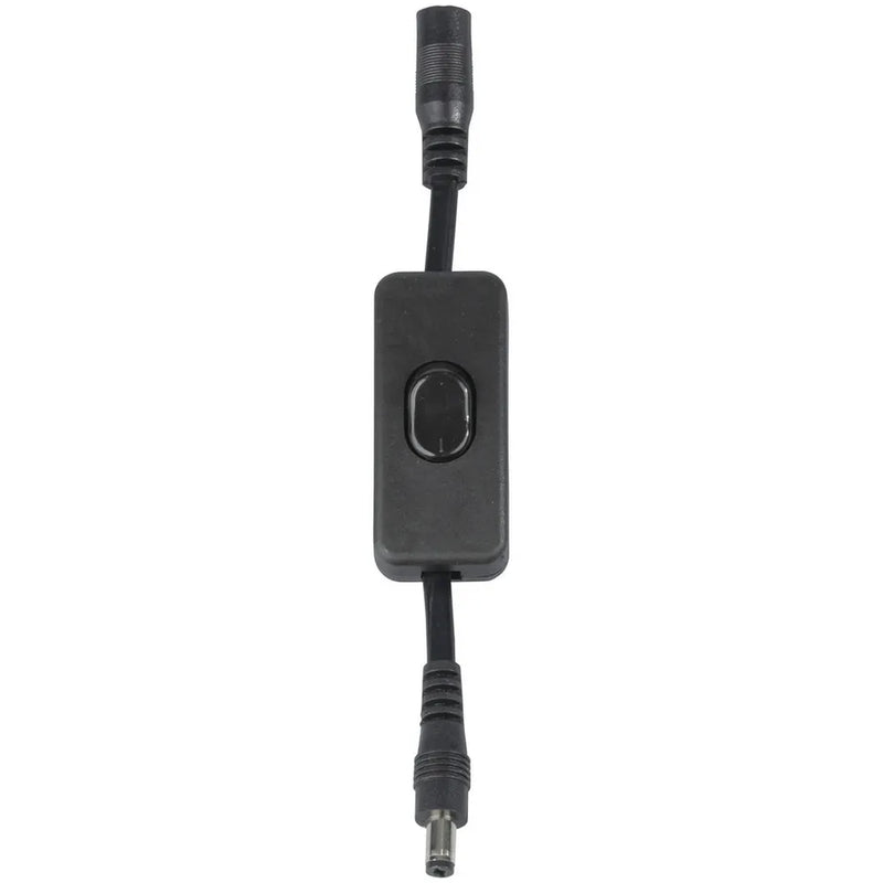 Inline Low Voltage Switch - 2.1mm DC Plug and Socket