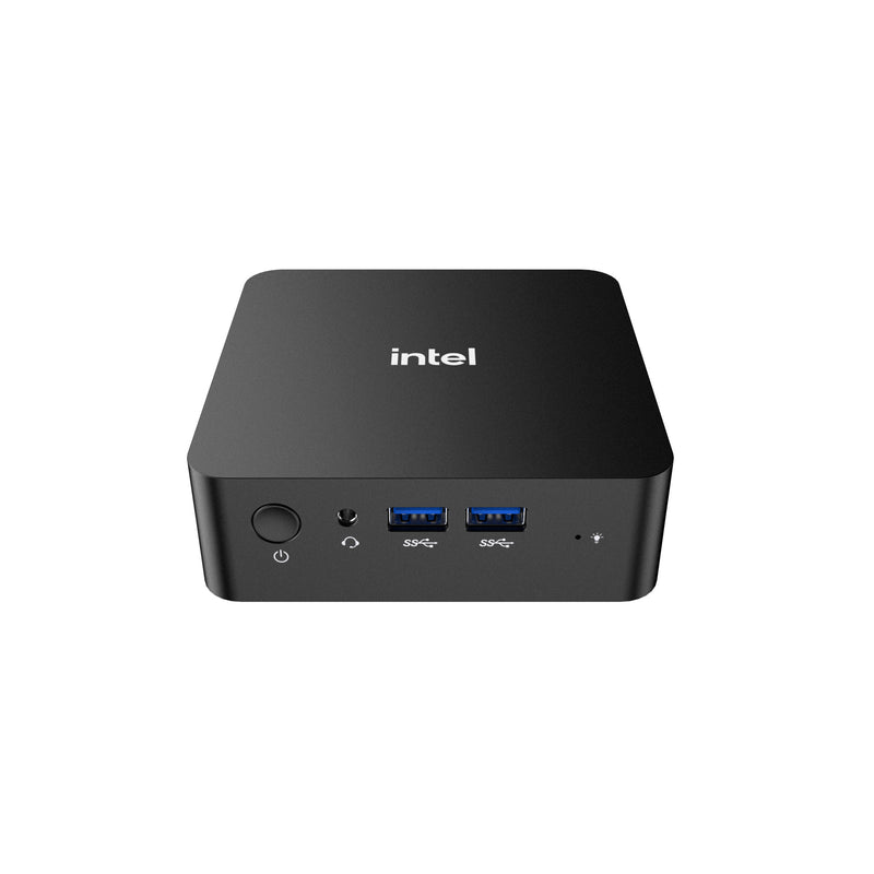 Leader mini-PC NUC SN4PRO-V8, Intel N150, 8GB DDR4 RAM, 128GB NVMe SSD, Wi-Fi AC + BT, VESA, 2x HDMI, USB-C, 5x USB, Win11 Professional, 1Yr