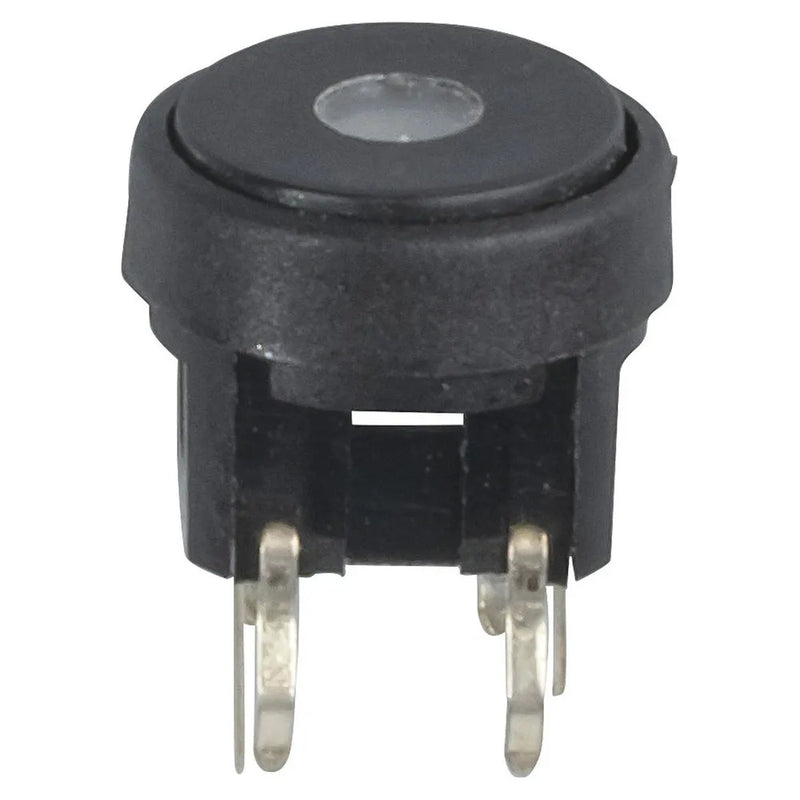SPST PCB Mount Momentary Tactile Switch with Green LED
