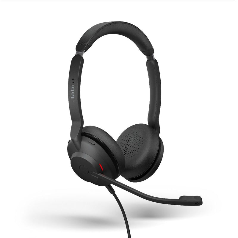 Jabra Evolve2 30 SE Wired USB-C/A UC Stereo Dual Headset, Lightweight & Durable, Noise Isolating Ear Cushions, Plug-and-play, 2-Mic, 2Yr