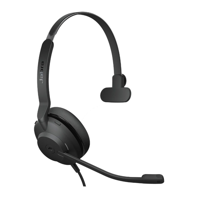 Jabra Evolve2 30 SE Wired USB-C/A MS Teams Mono Headset, Lightweight & Durable, Noise Isolating Ear Cushions, Plug-and-play, 2-Mic, 2Yr