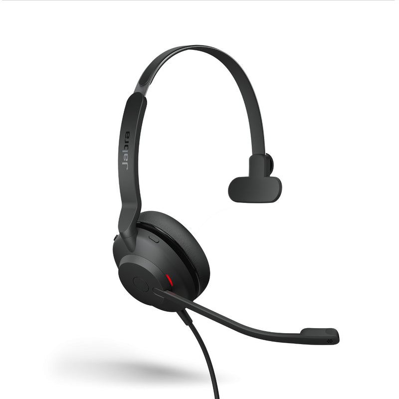 Jabra Evolve2 30 SE Wired USB-C/A UC Mono Headset, Lightweight & Durable, Noise Isolating Ear Cushions, Plug-and-play, 2-Mic, 2Yr