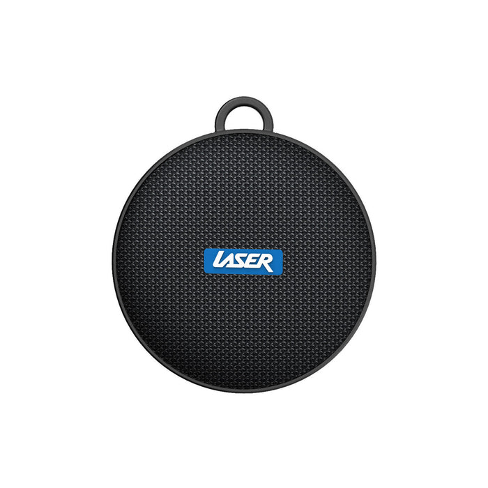 Laser Portable Bluetooth Speaker with Mount Black