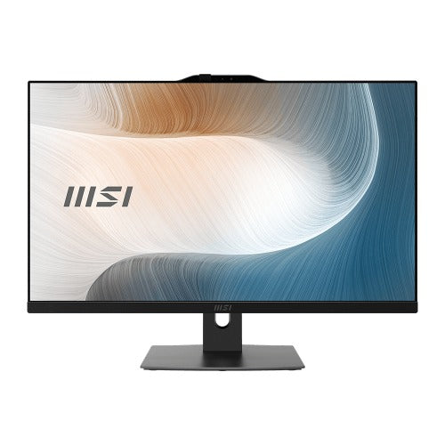 MSI Modern AM272P 1M-1218AU AIO Black, 27' Non-Touch, W11, i5-120U, Iris Xe, 64GB DDR5, M.2 NVMe, WiFi AX, USB-C, HDMI, webcam (LS)