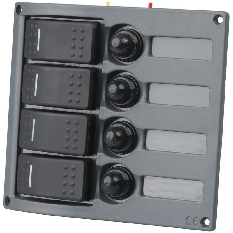 4 Way IP66 Marine Switch Panel