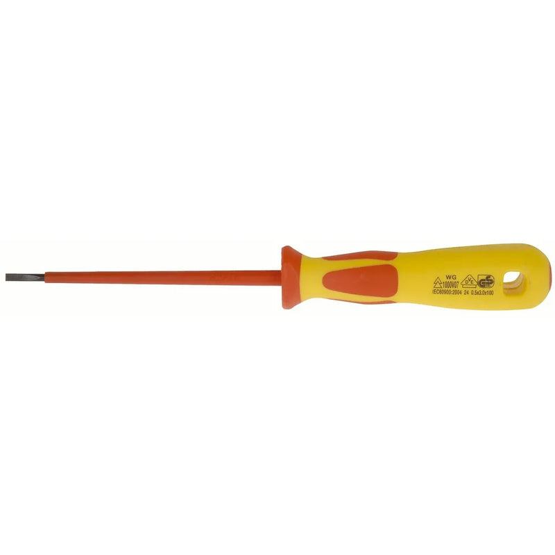 Flat Blade 3.0 x 100mm Screwdriver