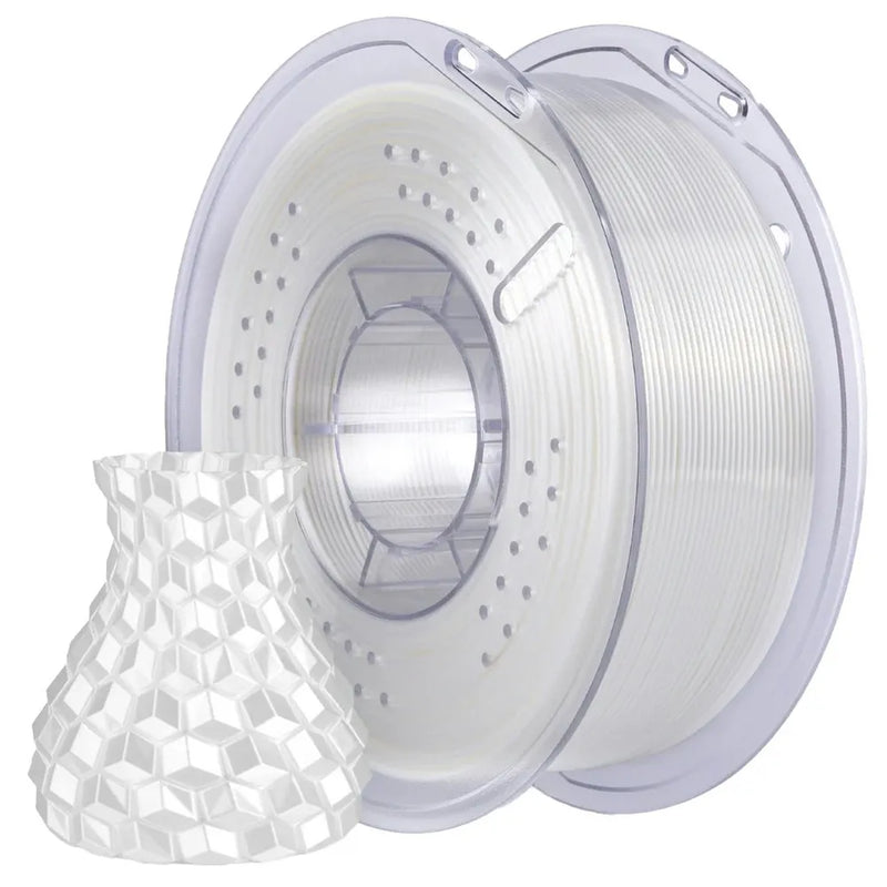 Elegoo Silk PLA filament Silk White 1.75mm 1kg