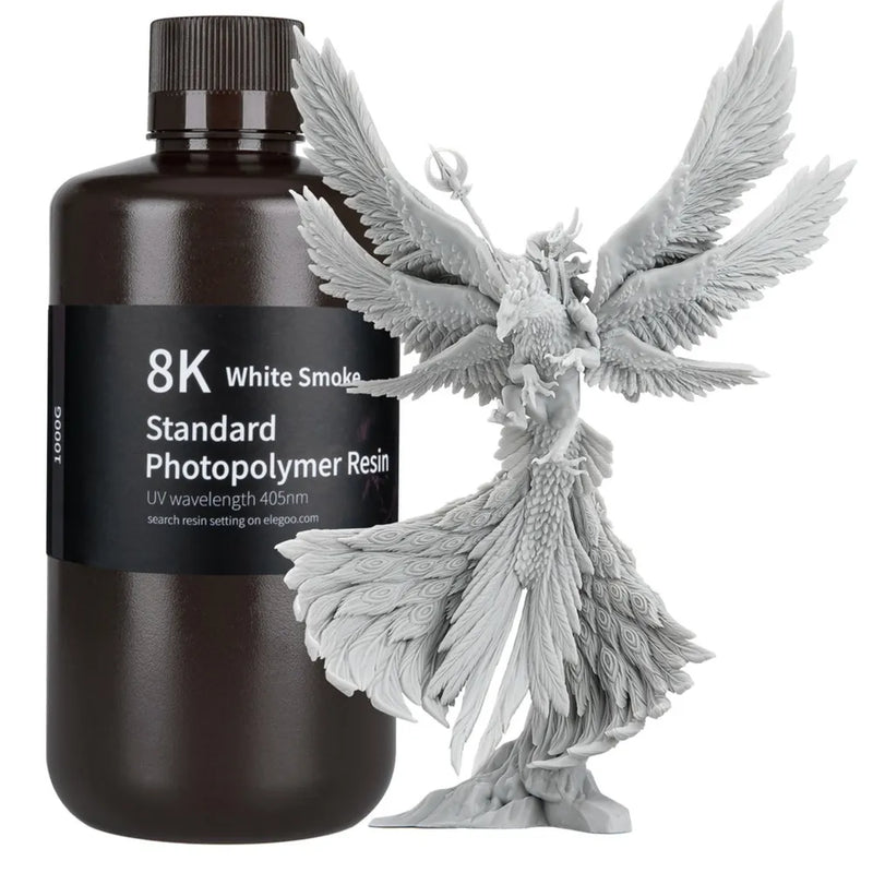 8K Standard resin  Smoke White 1KG