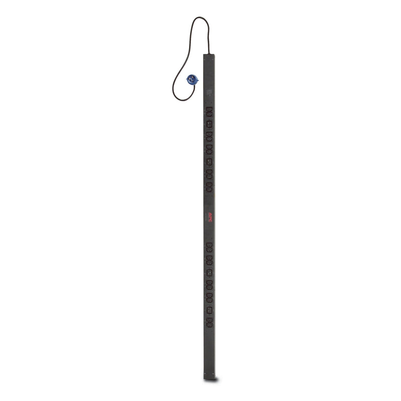 APC Basic Rack PDU, 0U, 230V/16A Input, 4x IEC C19 & 20x IEC C13 Outlets
