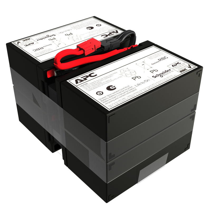 APC Replacement Battery Cartridge, VRLA, 9Ah, 48V DC, 2-year