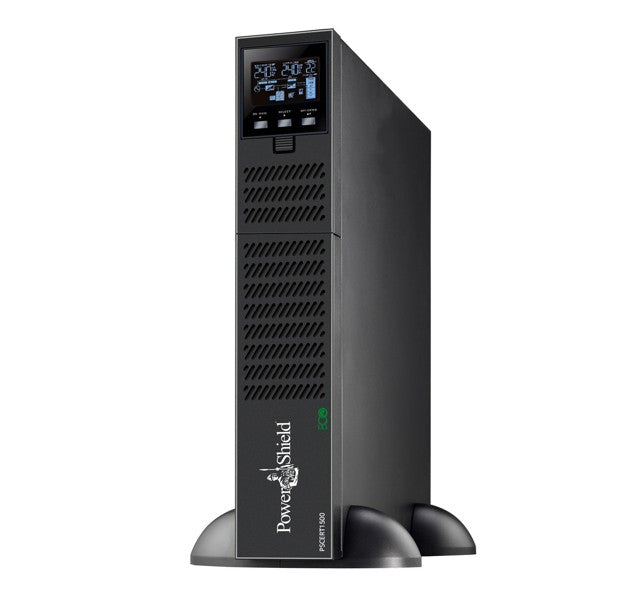 PowerShield Centurion RT 1500VA/1350W - 2U - True Online Double Conversion Rack/Tower UPS, 3 AUS sockets, 10A, C13 x 5, 2-year