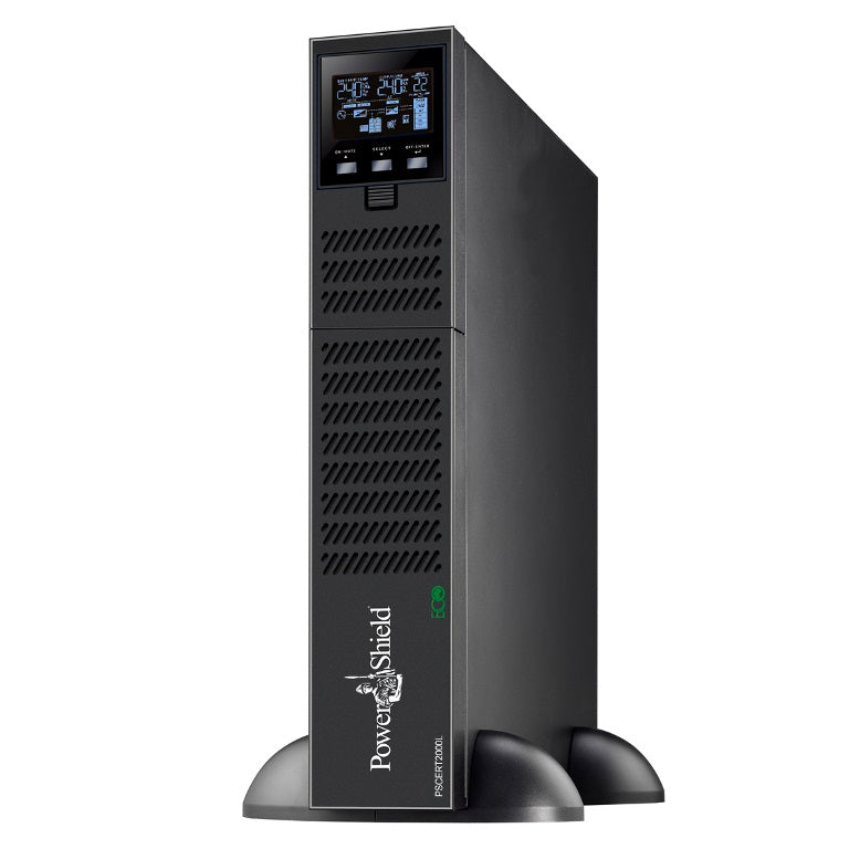 PowerShield Centurion RT 2000VA/1800W Long Run Model - 15Amp, requires external battery, 3 AUS sockets, 10A, C13 x 5, 2-year
