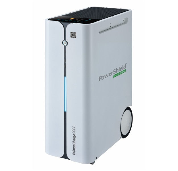 PowerShield PrimusCharge3000 â€“ Solar / Off-Grid Uninterruptible Power Station, LiFePO4 Battery, >3500 discharge/recharge cycles - Indoor use only