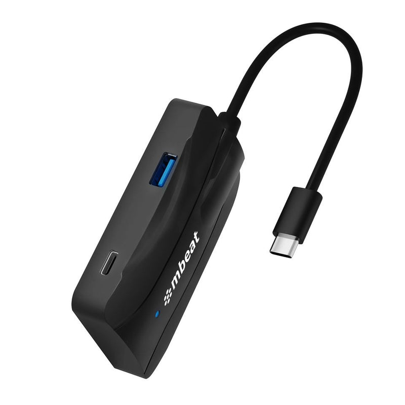 (LS)mbeatÂ® 4-Port 10Gbps USB-C 3.2 Gen2 Hub (2 USB-A & 2 USB-C) Sleek, compact, and portable Cable Length: 16cm USB-C and Thunderbolt 3 10Gbps.