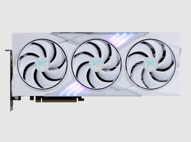 MSI nVidia GeForce RTXâ„¢ 5080 16G GAMING TRIO OC WHITE,  Boost: 2700 MHz, CUDA 10752 Units, 16GB GDDR7, HDMIâ„¢ x 1