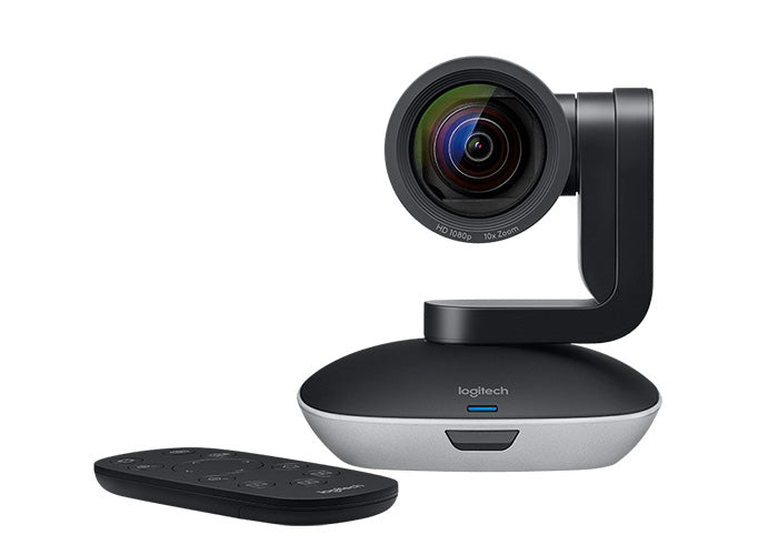 Logitech PTZ Pro 2 HD Video Camera, Exceptional Optics & HD Clarity, Wide Versatile Field of View, Plugâ€‘andâ€‘Play USB Connectivity