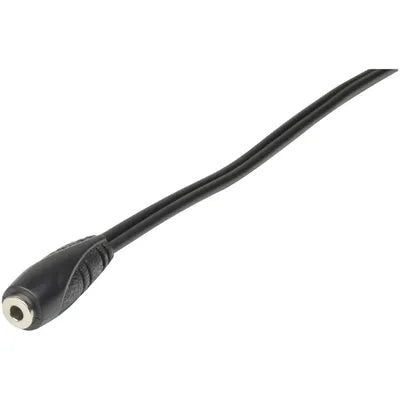 3.5mm Stereo Plug to 3.5mm Stereo Socket Audio Cable - 3m