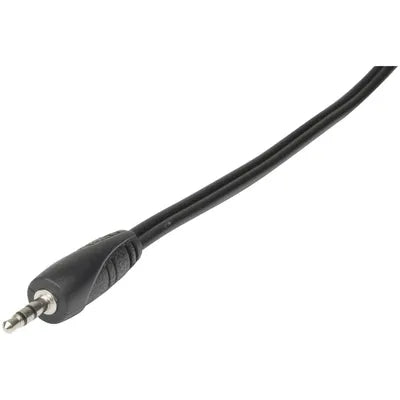 3.5mm Stereo Plug to 3.5mm Stereo Socket Audio Cable - 3m