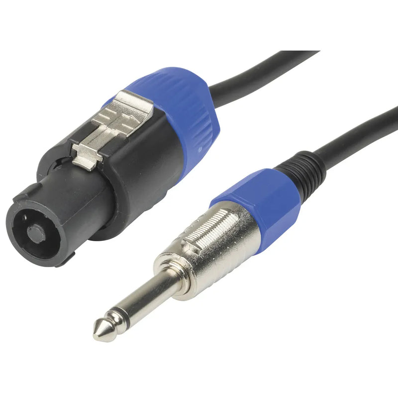 6.5mm Mono to Speakon Cable 3m