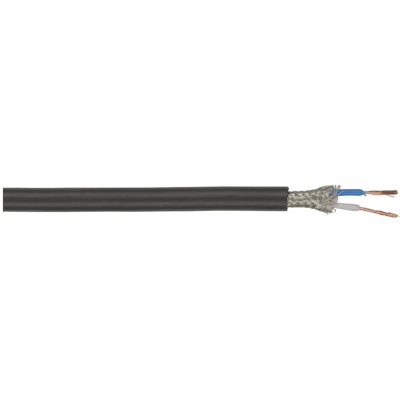 2 Core Screened Professional Microphone Cable - Sold per metre