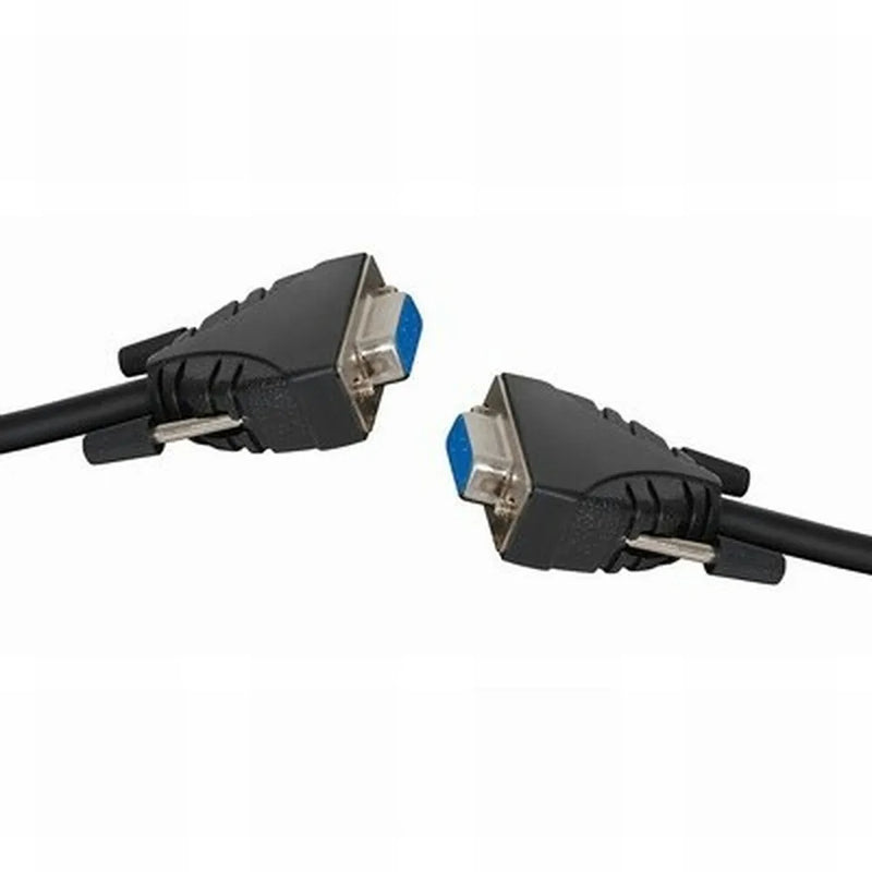 DB9 Female to DB9 Female Null Modem Cable 0.5M