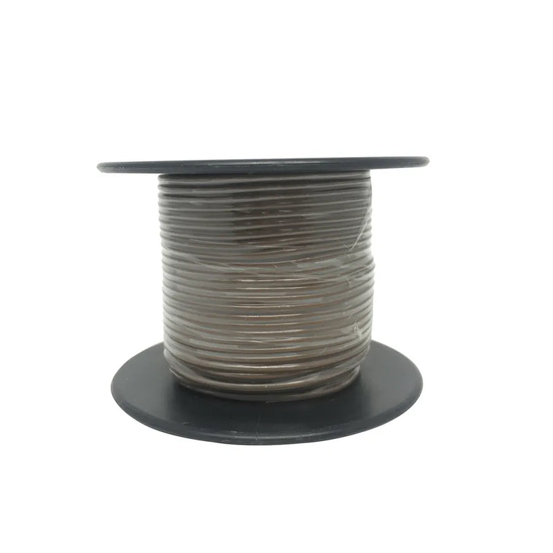 Brown Light Duty Hook-up Wire - 25m Roll