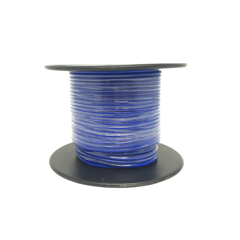 Blue Light Duty Hook-up Wire - 25m Roll