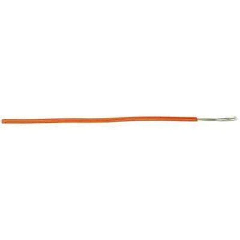 Orange Flexible Light Duty Hook-up Wire - Sold per metre