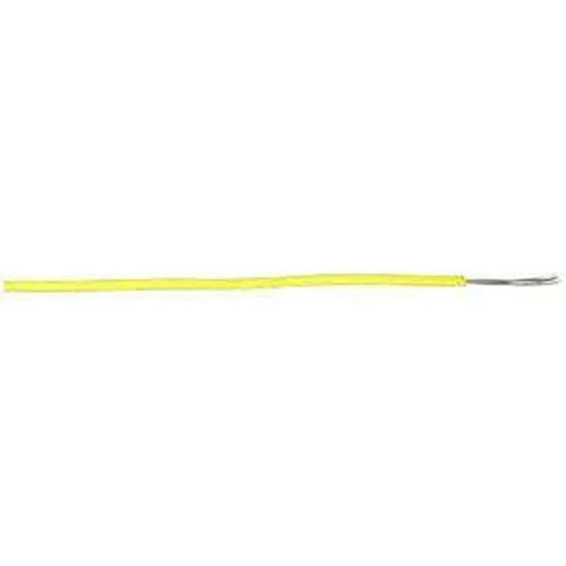 Yellow Flexible Light Duty Hook-up Wire - Sold per metre