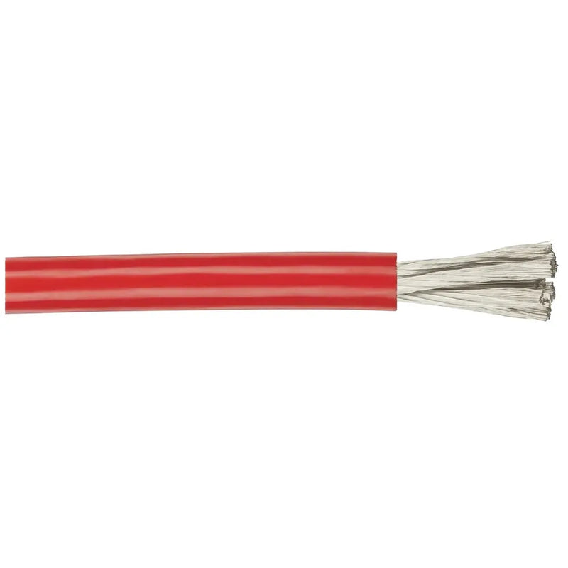 6 Gauge Ultra High Current OFC Power cable - Red - Sold per metre