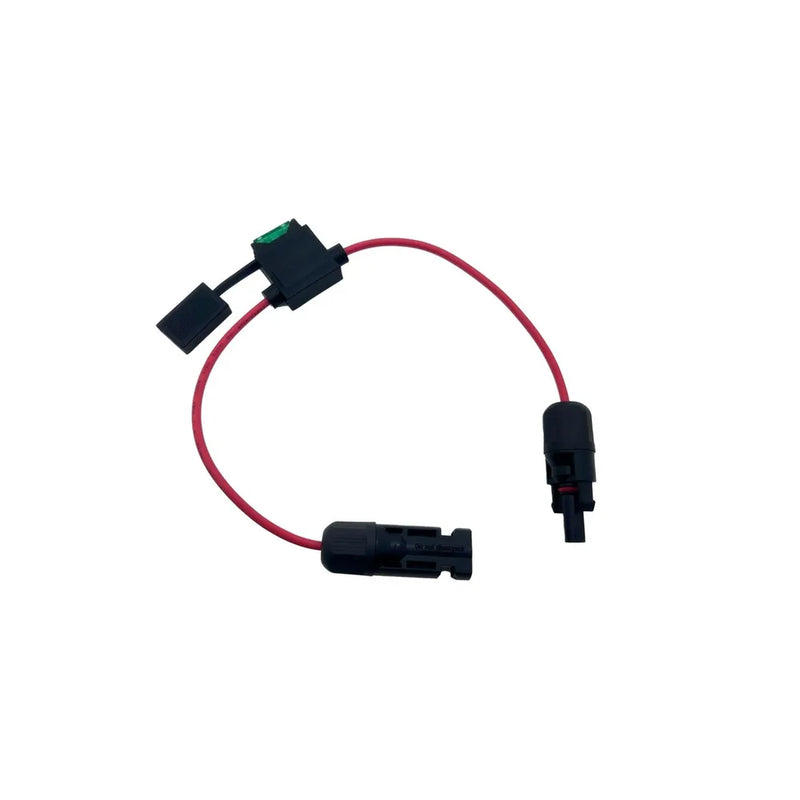300mm Fused PV Power Cable with MC4 Male to Female